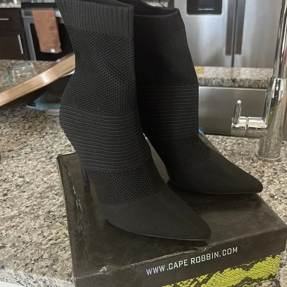 Cape Robbin Shoes Cape Robbin Sock Heels Poshmark